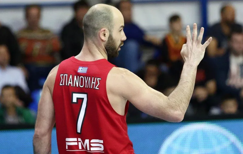 Πρώτος σκόρερ στο πρωτάθλημα ο Σπανούλης