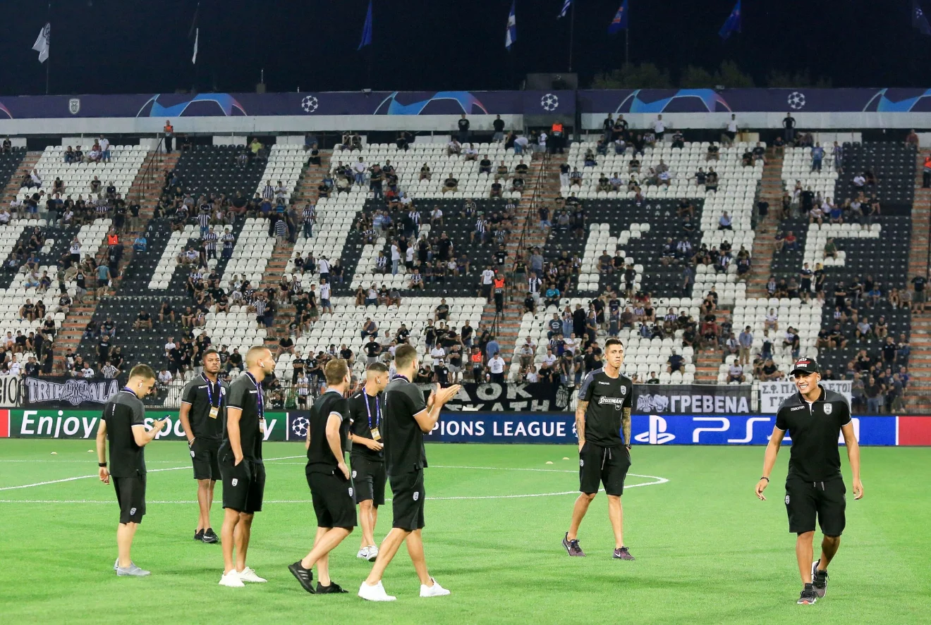 Η 11άδα του ΠΑΟΚ κόντρα στην Μπενφίκα