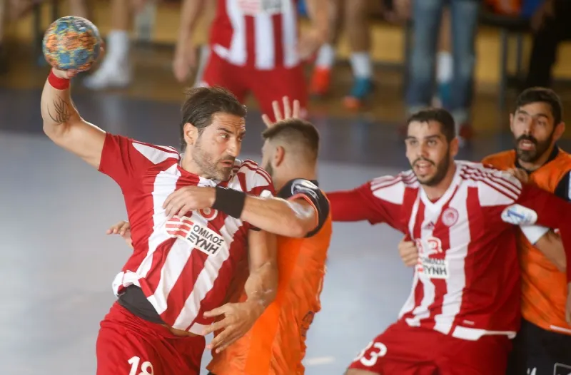 Handball premier: Δύσκολη έξοδος για Ολυμπιακό