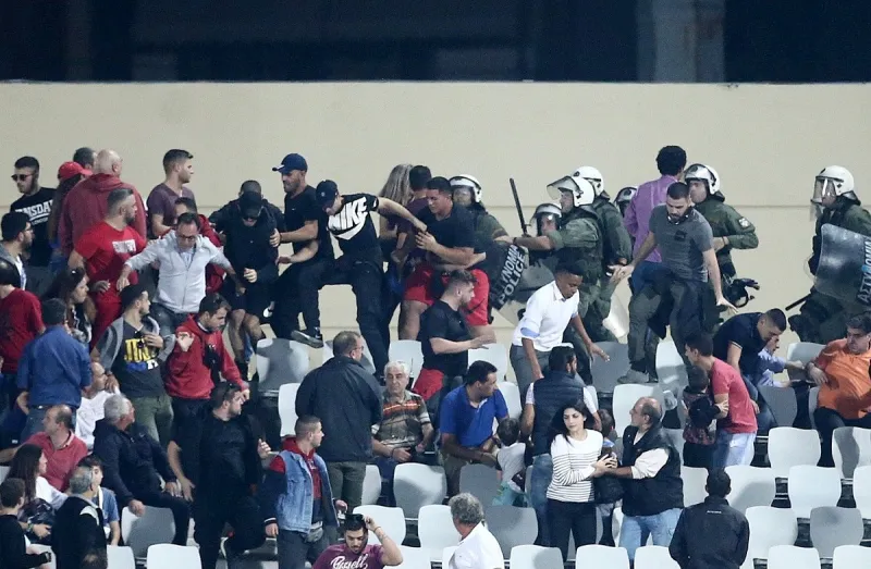 Πρόστιμο 60.000 ο Ολυμπιακός για τα επεισόδια στη Πάτρα