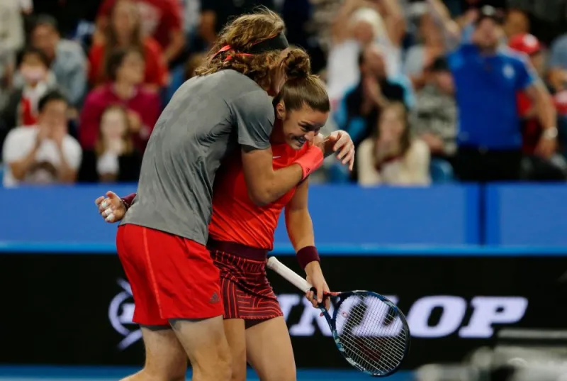 Australian Open: Έμαθαν τους αντιπάλους τους Τσιτσιπάς και Σάκκαρη (pics)