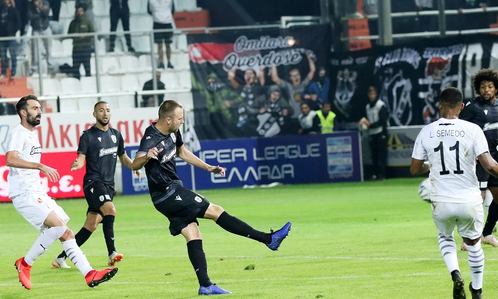 Βαθμολογία Super League 1: Στην κορυφή προσωρινά ο ΠΑΟΚ