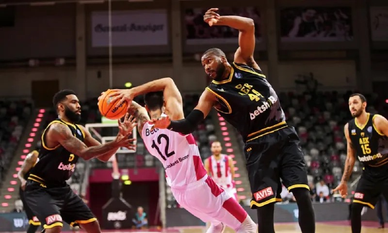 Τέλεκομ Μπον- ΑΕΚ 86-90: Στην οχτάδα με MVP Σλότερ