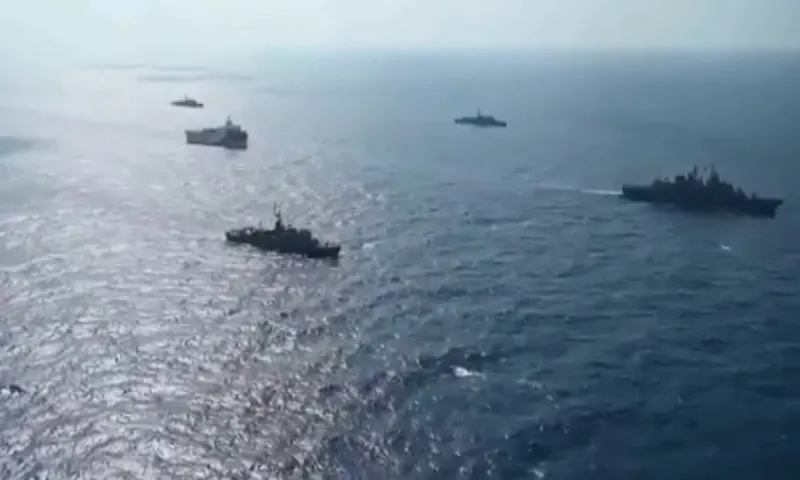 Συνεχίζουν την προπαγάνδα οι Τούρκοι - Video με το Oruc Reis και τα πολεμικά πλοία