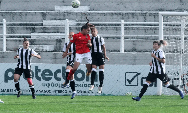 ΠΑΟΚ-Μπενφίκα 1-3: Η πορτογαλική ομάδα έβαλε «στοπ» στον Δικέφαλο