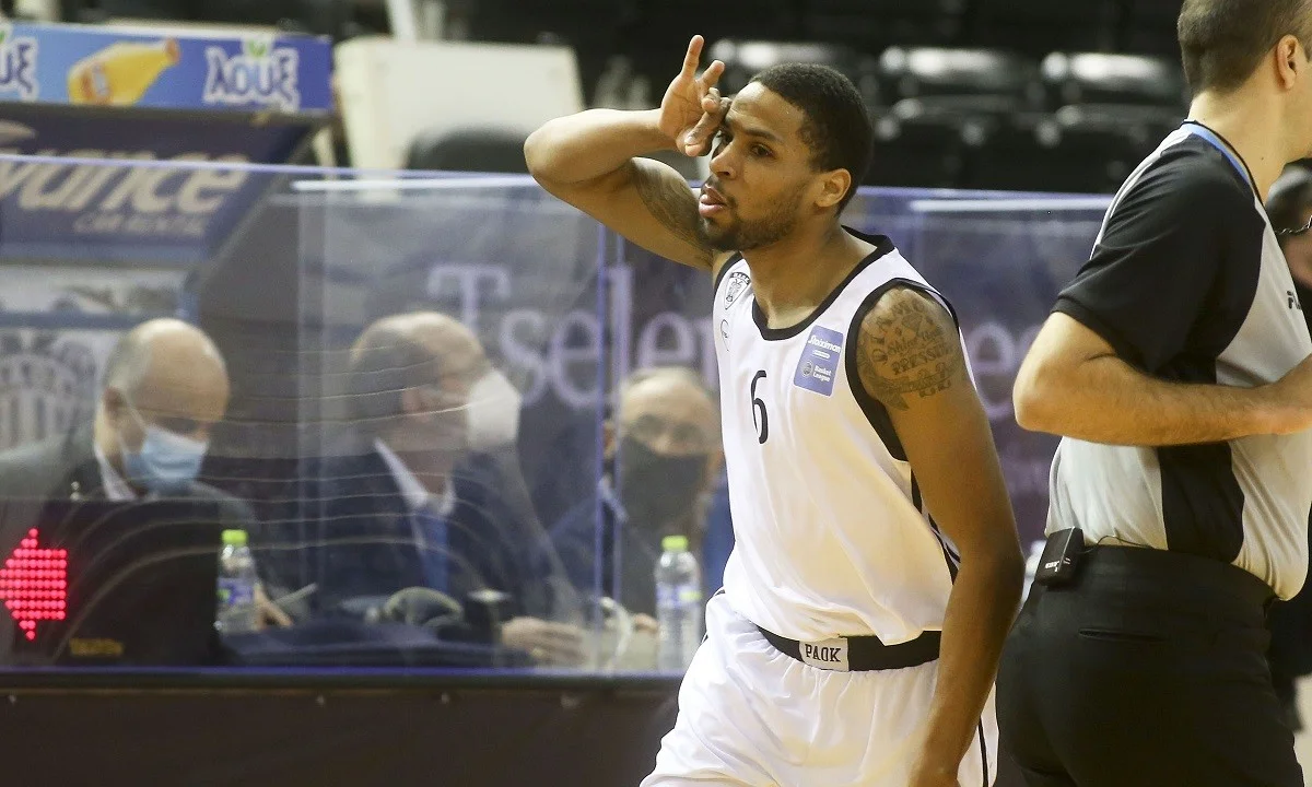 ΠΑΟΚ- Ιωνικός Νίκαιας 86-84: Τρίτη συνεχόμενη νίκη