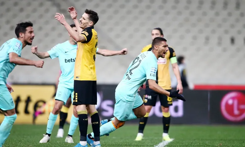 ΑΕΚ-Άρης: Το 0-1 με τον Ρόουζ (vid)