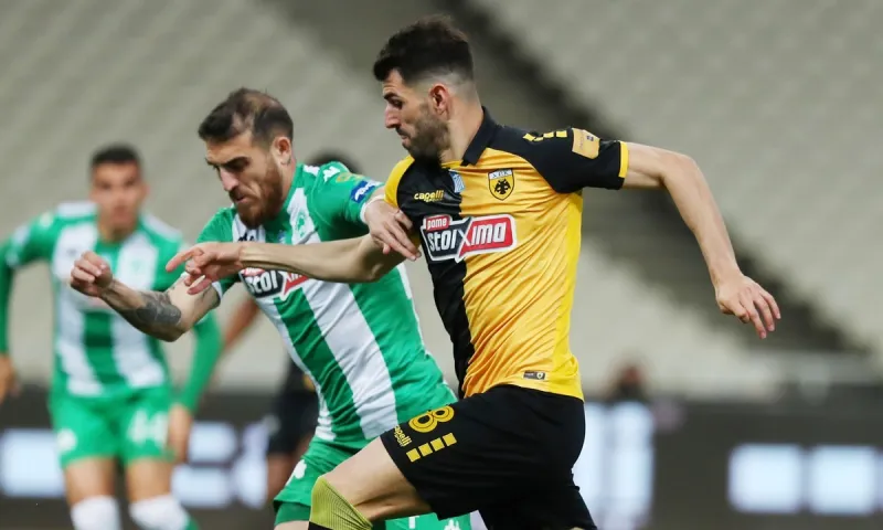 ΑΕΚ-Παναθηναϊκός 1-1 (ΤΕΛΙΚΟ)