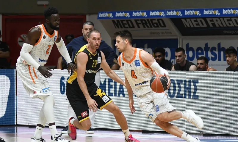 Προμηθέας- ΑΕΚ 77-73: Προβάδισμα για την 3η θέση