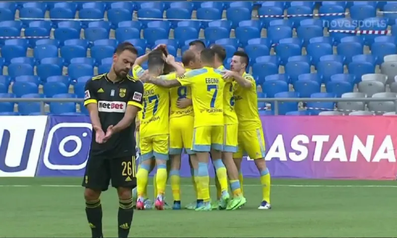 Αστάνα - Άρης 2-0: Η Αστάνα είχε Τομάσοφ και ο Άρης Μαντσίνι και άμυνα που... έμπαζε! (vids)
