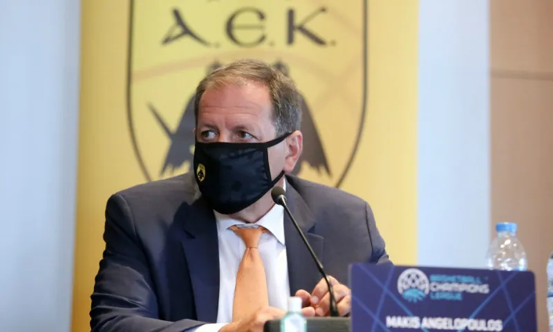 ΑΕΚ: Την Τετάρτη η συν. Τύπου του Αγγελόπουλου