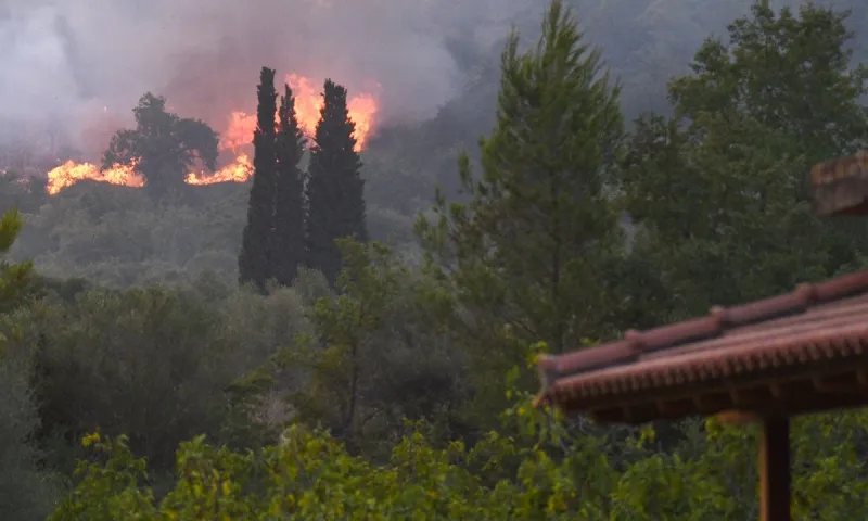 Φωτιά στην Ηλεία: Τρία πύρινα μέτωπα σε εξέλιξη