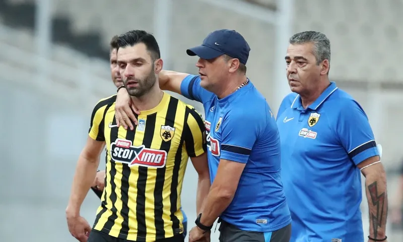 ΑΕΚ: Παρών στην αποστολή για Αγρίνιο ο Τζαβέλλας