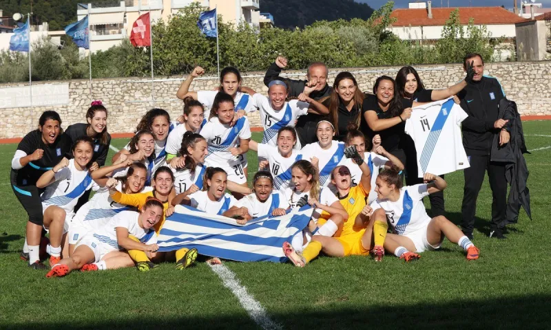Ελλάδα - Ελβετία 2-1: Τεράστια νίκη για τις Κορασίδες της Φαλίδα - Έμειναν στη League Α!
