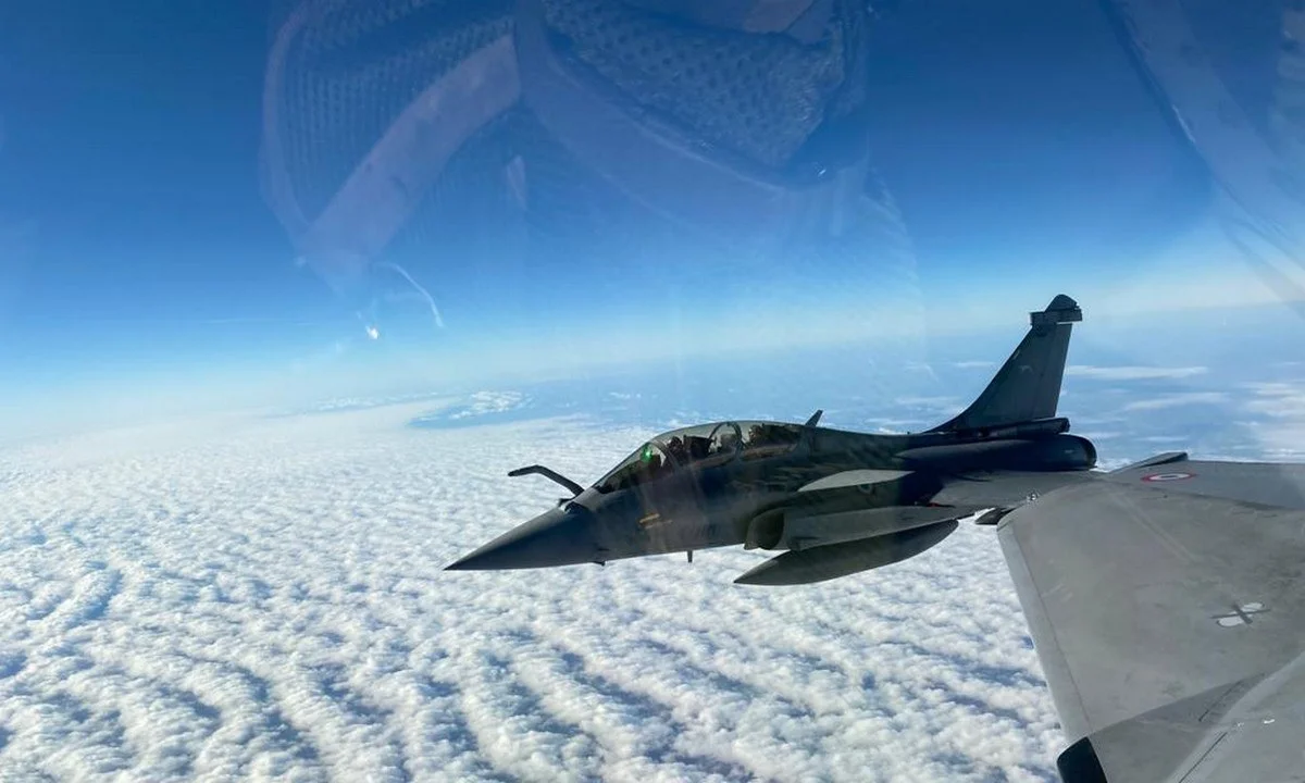 Στιγμιότυπο από Rafale (Twitter: Κωνσταντίνος Φλώρος, Αρχηγός ΓΕΕΘΑ)