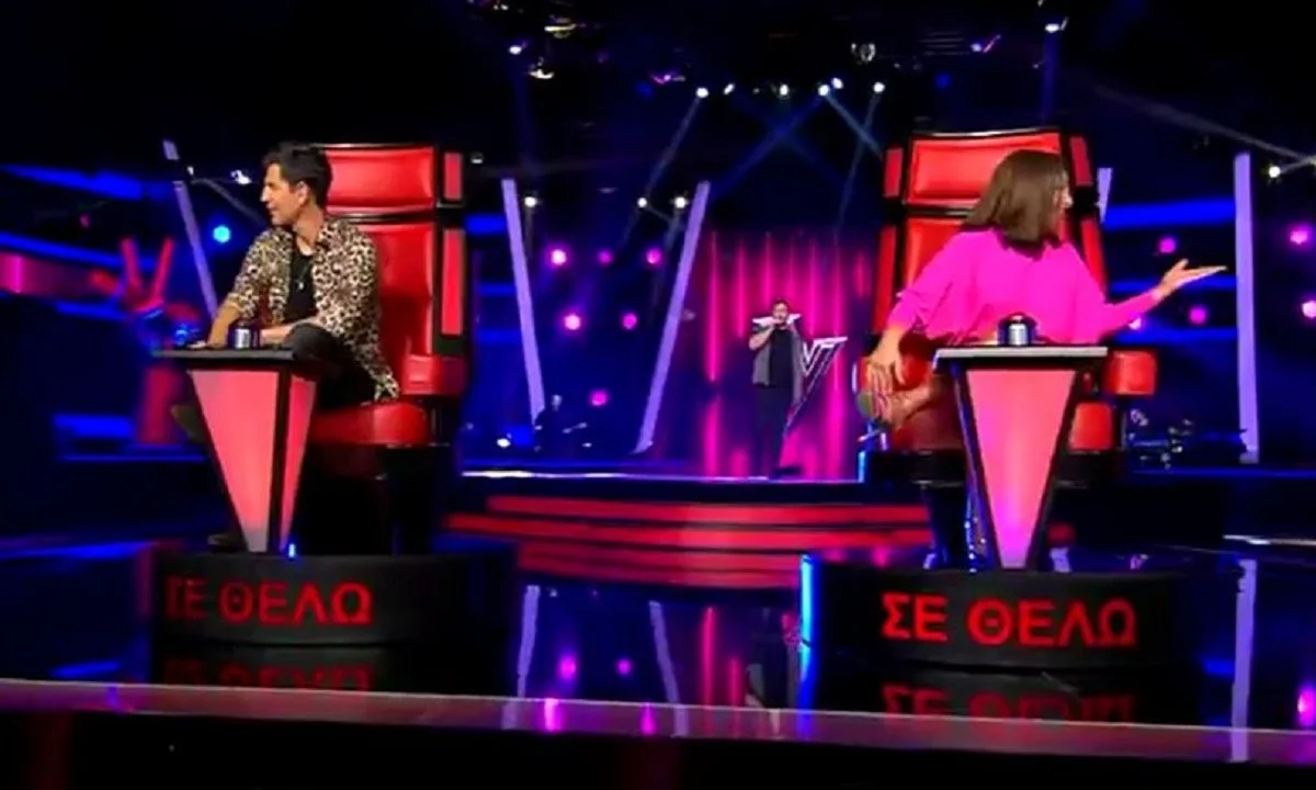 The Voice: Η Παπαρίζου νόμιζε ότι τραγουδούσε ο Μαραντίνης, αλλά πήγε κουβά!