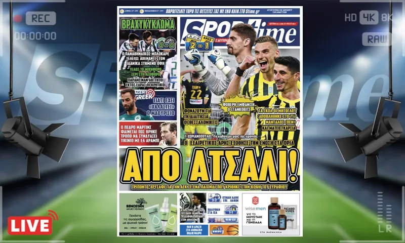 e-Sportime (1/11): Κατέβασε την ηλεκτρονική εφημερίδα – Η ΑΕΚ γέλασε, ο Άρης έπεσε ηρωικά μαχόμενος