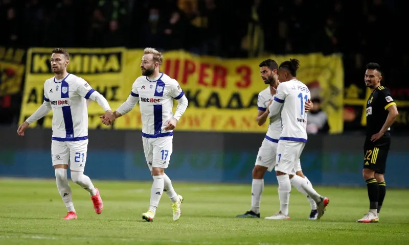 Άρης-ΠΑΣ Γιάννινα: Ο Σνάιντερ κάνει το 1-0 με κεφαλιά!