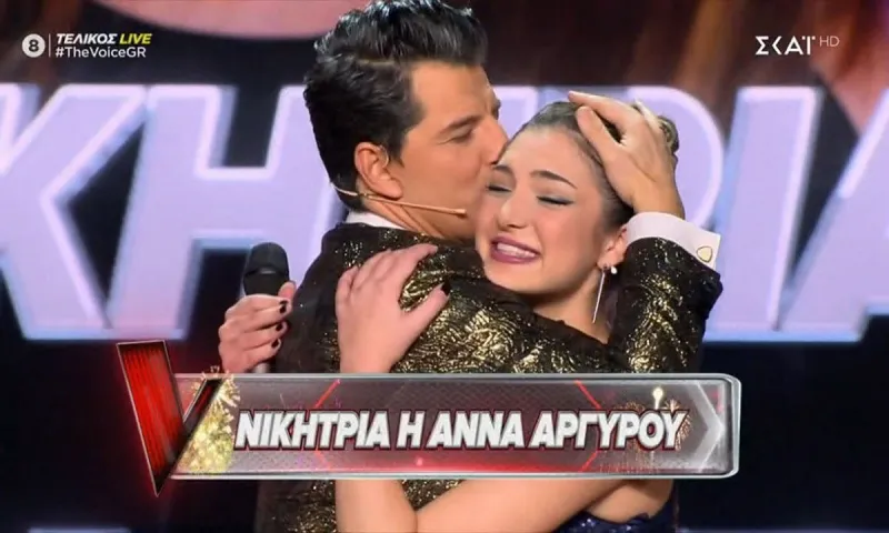 The Voice τελικός: Σάρωσε η νικήτρια Άννα Αργυρού από την ομάδα του Σάκη Ρουβά!