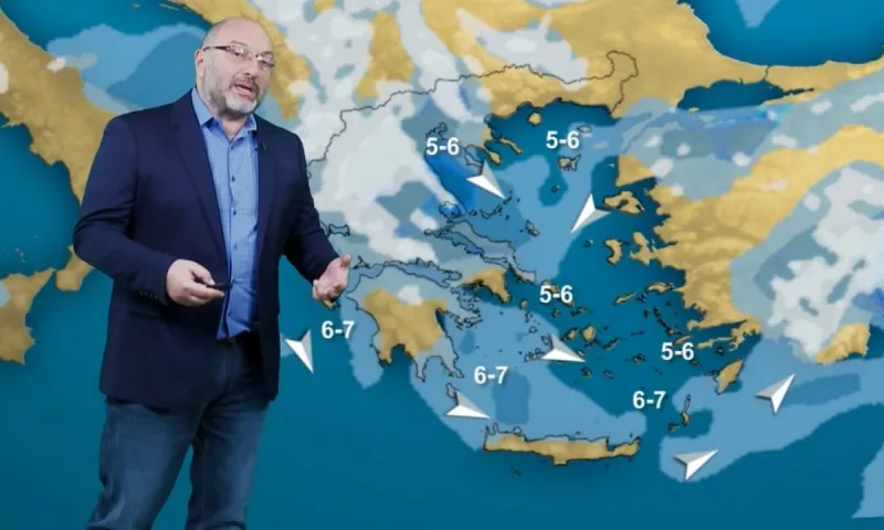 Αρναούτογλου καιρός: Βροχές και καταιγίδες σε όλη τη χώρα - Που θα χιονίσει