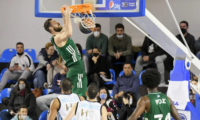Κολοσσός - Παναθηναϊκός 64-88: Τα «χρειάστηκε», αλλά το γύρισε με Νέντοβιτς και σερί 32-0!