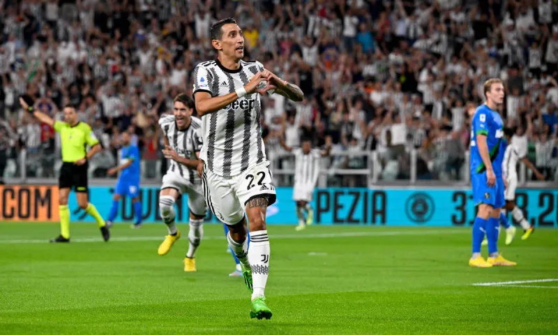 Serie A: Ντεμπούτο στη Γιουβέντους, με γκολάρα ο Ντι Μαρία, «5άρα» η Νάπολι - Αποτελέσματα, βαθμολογία