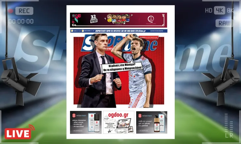 e-Sportime (18/11): Κατέβασε την ηλεκτρονική εφημερίδα - Τρένο με Σάσα οδηγό