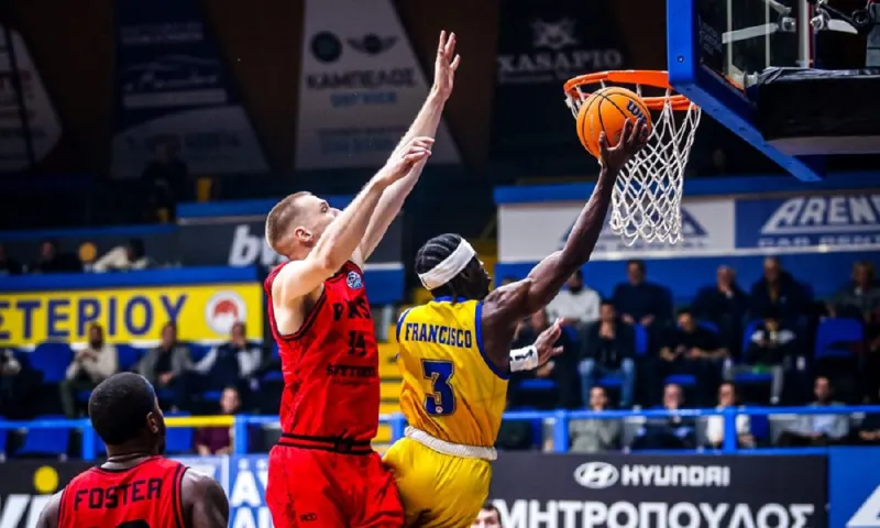 Περιστέρι- Ρίτας Βίλνιους 71-82: Μπήκε σε μπελάδες