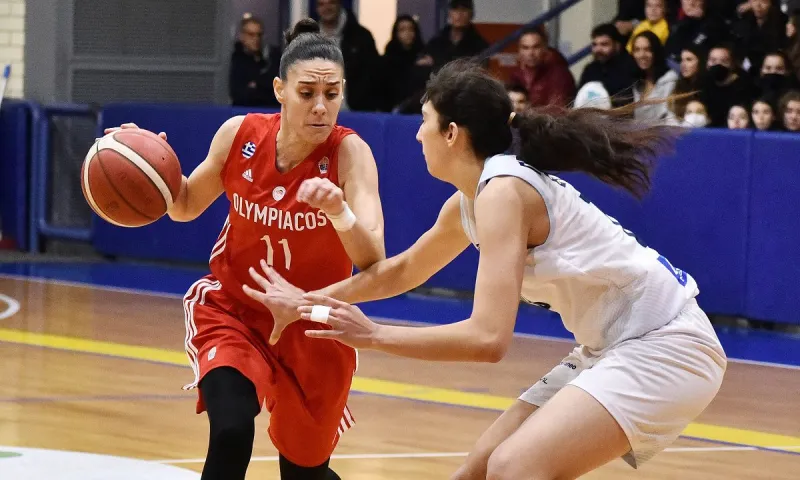 Α1 Γυναικών: Συνέχισε αήττητος ο Ολυμπιακός