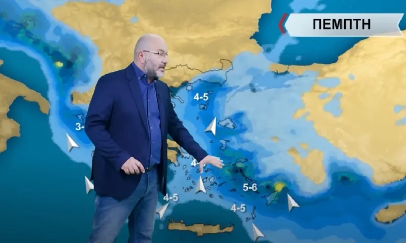 Καιρός: Τοπικές βροχές αλλά άνοδο της θερμοκρασίας προβλέπει ο Αρναούτογλου