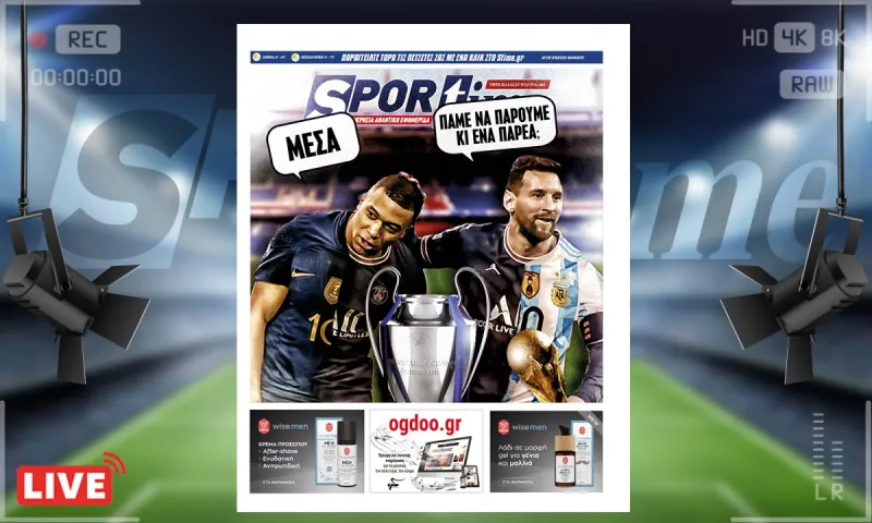 e-Sportime (20/12): Κατέβασε την ηλεκτρονική εφημερίδα – Κιλιάν και Λέο, σας περιμένει μια δουλειά