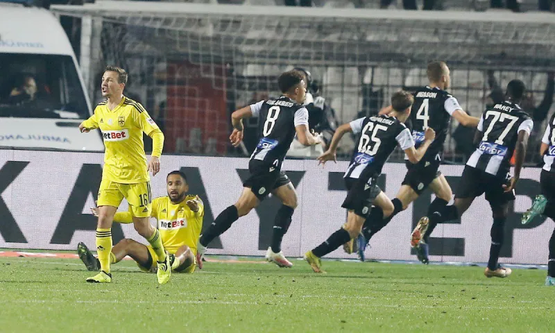 Βαθμολογία Super League: Ο ΠΑΟΚ «έπιασε» ξανά τον Ολυμπιακό και μείωσε από την ΑΕΚ