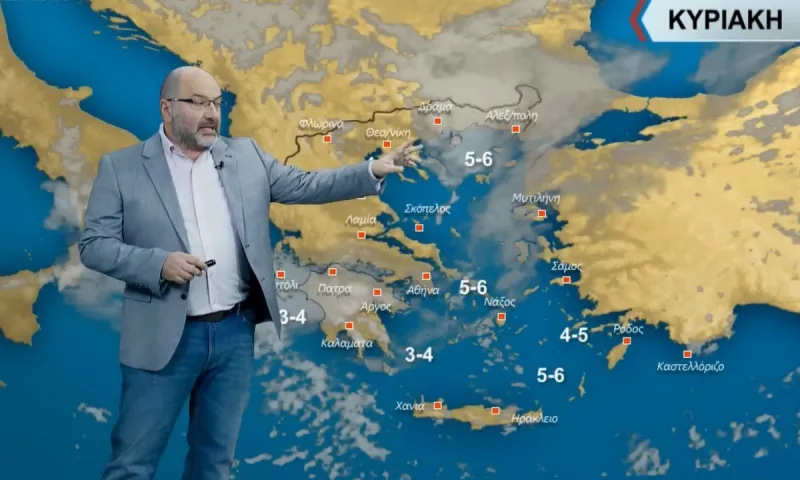 Καιρός: Ανεβαίνει η θερμοκρασία σύμφωνα με τον Αρναούτογλου - Χωρίς φαινόμενα η Κυριακή