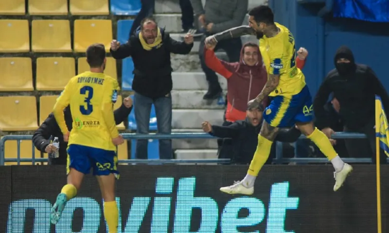 Παναιτωλικός - Ιωνικός 1-0: Το έκριναν Κολοβός και Καμπράλ