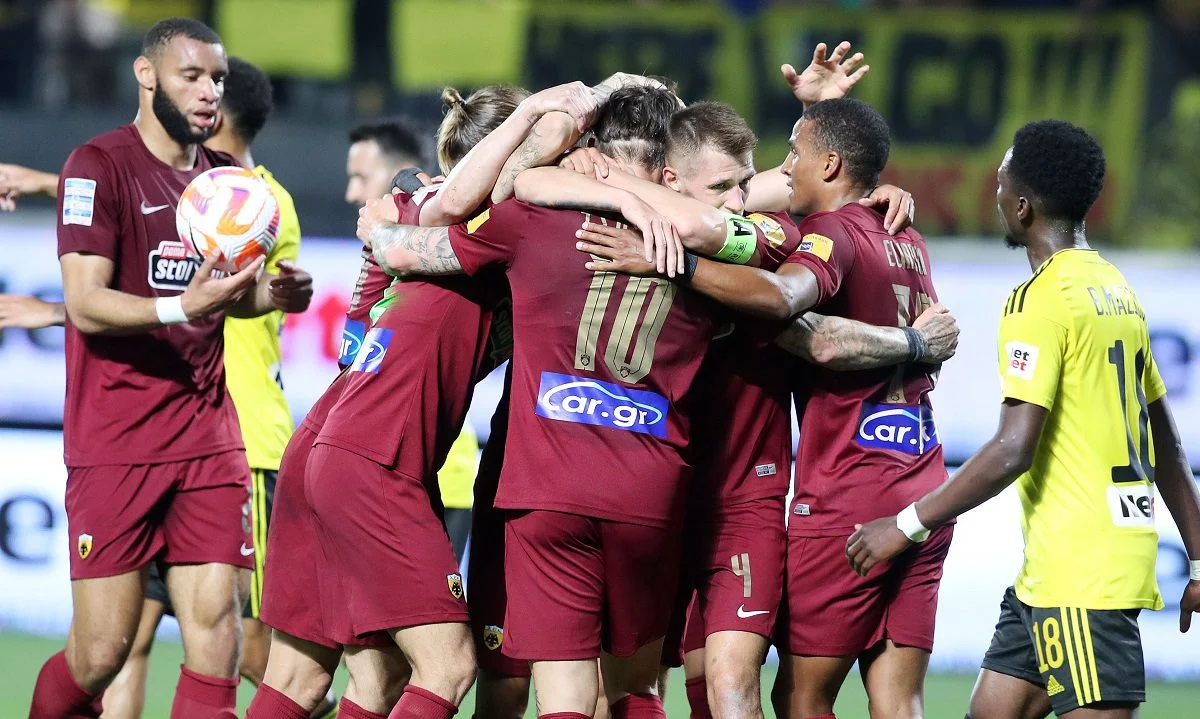 Άρης - ΑΕΚ 1-2: «Πρόβαρε» τον τίτλο στο «Βικελίδης» και κάνει φιέστα με Βόλο η ΑΕΚ!