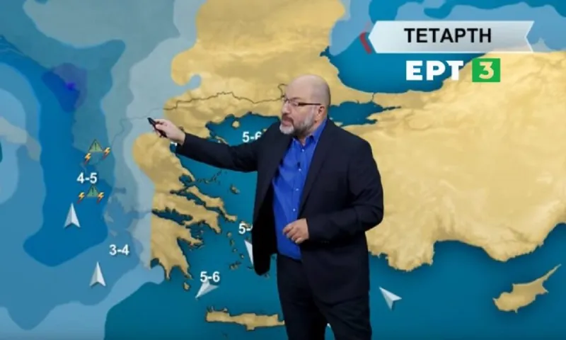 Καιρός με τοπικές βροχές και μεμονωμένες καταιγίδες την Τετάρτη (24/5), προβλέπουν ΕΜΥ και Αρναούτογλου
