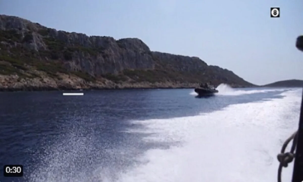 Κόβουν την ανάσα οι Έλληνες φύλακες του Ν.Α. Αιγαίου οι οποίοι φυλάνε μεταξύ άλλων και το σύμπλεγμα της Μεγίστης.