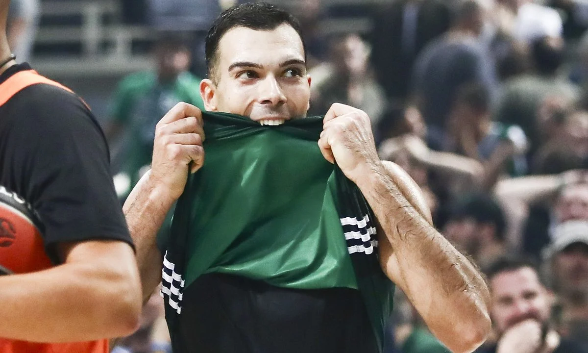 Παναθηναϊκός - Ολυμπιακός: Τόσα λεπτά έπαιξε ο Σλούκας