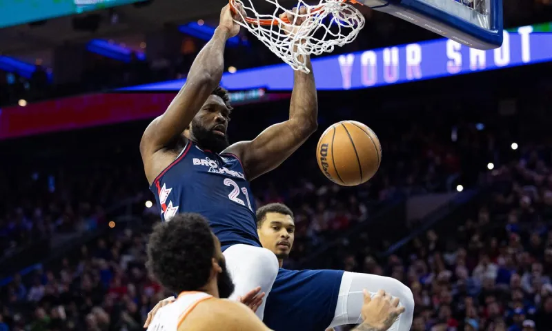 Αποτελέσματα NBA: Ρεκόρ καριέρας με 70 πόντους από Εμπίιντ  - Διέλυσε τους Σπερς (vids)