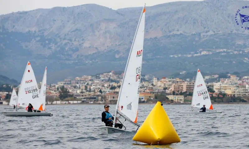 Με 180 ιστιοπλόους άρχισε στη Χίο το περιφερειακό πρωτάθλημα νήσων  Αιγαίου και Κρήτης στα όπτιμιστ και τα ILCA 4