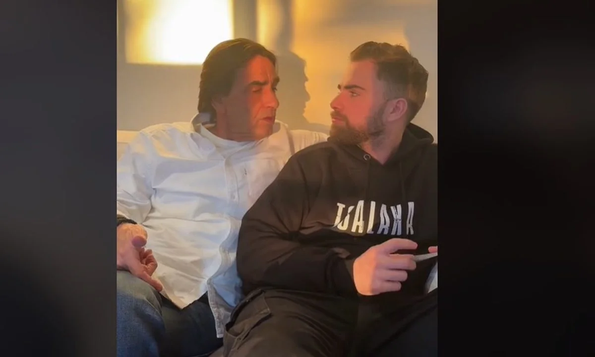 Survivor: Ξετρελαμένος ο μπαμπάς του Γιώργου Γκιουλέκα με τον γιο του (vid)