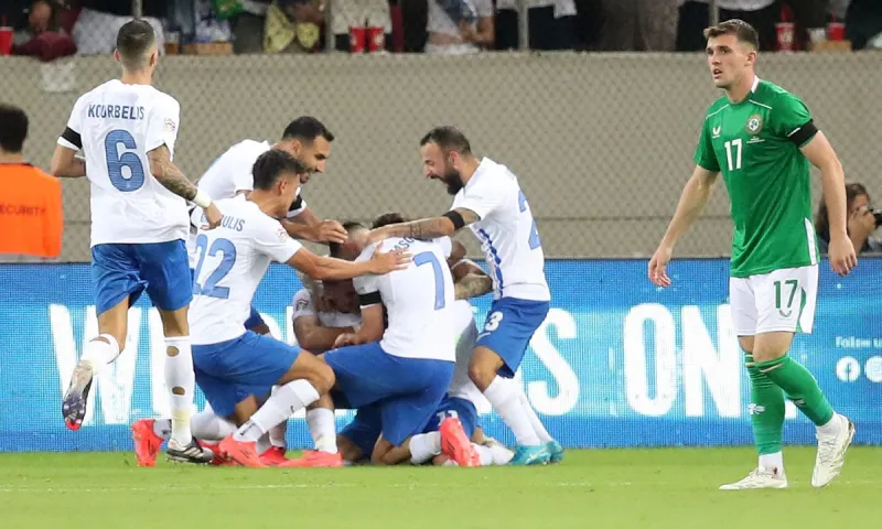 Live ενημέρωση: Ελλάδα - Ιρλανδία 2-0 Τελικό