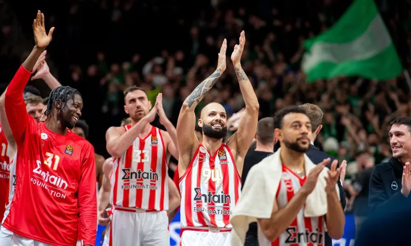 Βαθμολογία Euroleague: Παρέμεινε στην κορυφή ο Ολυμπιακός μετά τη νίκη στο Κάουνας - 100άρα η Μονακό του Σπανούλη