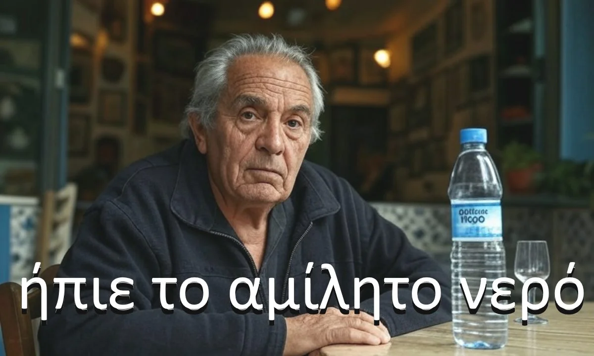 ηπιε το αμίλητο νερό