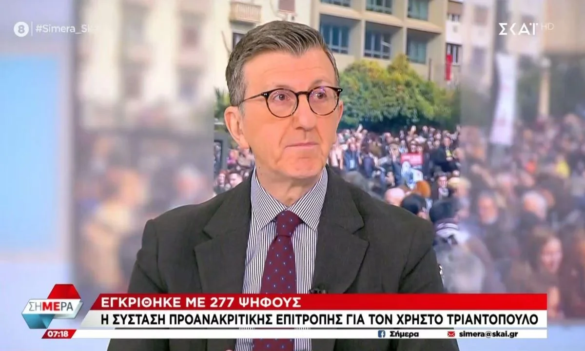 Δεν υπάρχει δολοφονία, δεν θα σταθεί η λέξη στο δικαστήρια για τα Τέμπη, είπε ο Άρης Πορτοσάλτε στο πρωινό του ΣΚΑΪ