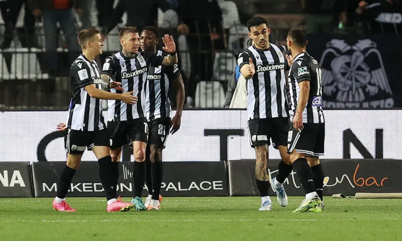 ΠΑΟΚ - Παναθηναϊκός 2-1: Στο -1 από τον Παναθηναϊκό, αφήνοντας την ΑΕΚ 4η!