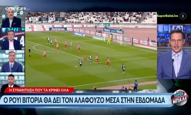 Διαφωνία στο MEGA για Βιτόρια και Παναθηναϊκό