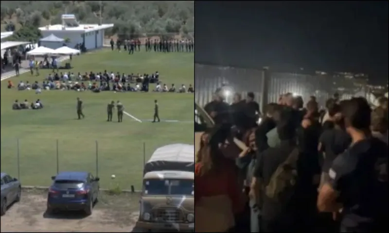 Ρέθυμνο: Εκατοντάδες Κρητικοί διαμαρτύρονται για τις ατελείωτες καραβιές λαθρομεταναστών και τα συστημικά μέσα τους λένε «ακροδεξιούς»