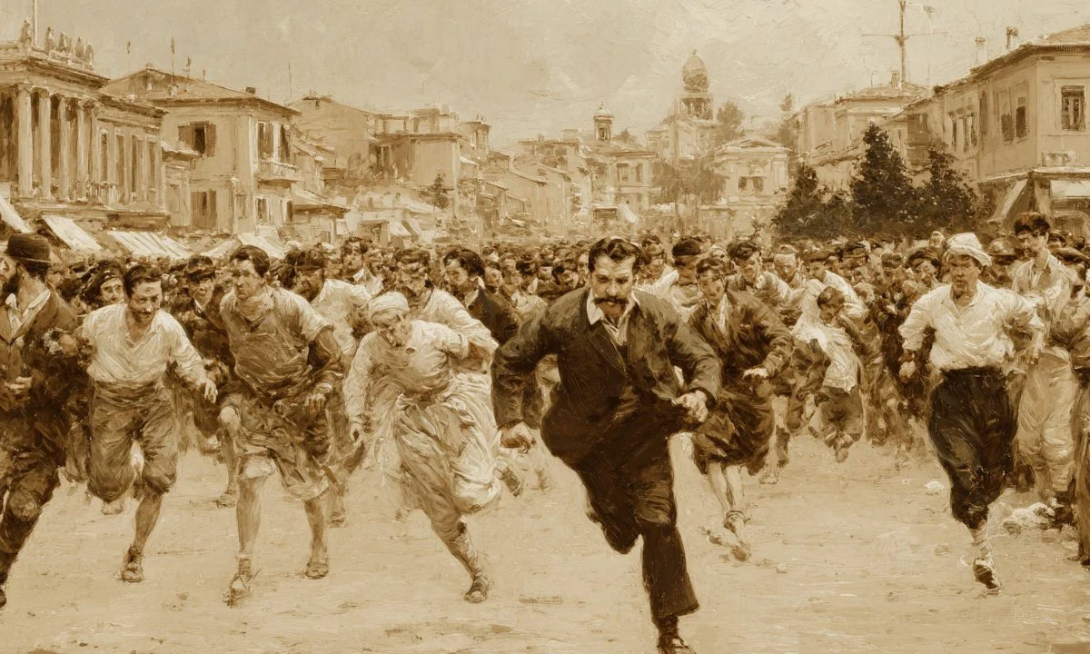 τυφλός έτρεξε Ολυμπια