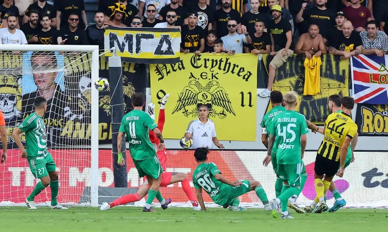 Άρης Λεμεσού - ΑΕΚ 2-2: Πέταξε την ευκαιρία η Ένωση, δεν κέρδισε και ενώ ήταν μπροστά με 0-2 στο 14'